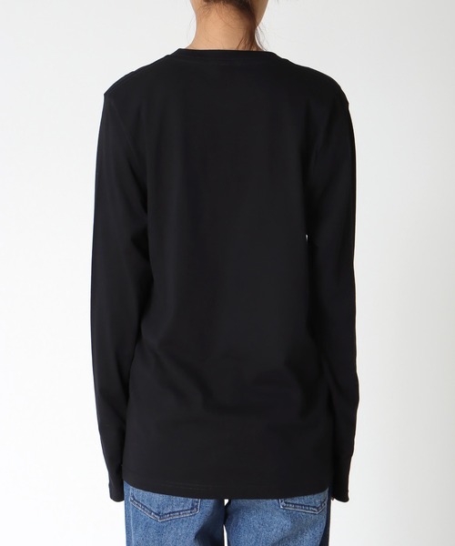 Cepica(セピカ)の「【BLACK SCORE】STICKMEN ROCK UNISEX LONG T(Tシャツ/カットソー・レディース・ブラック・FREE)」の2枚目の写真