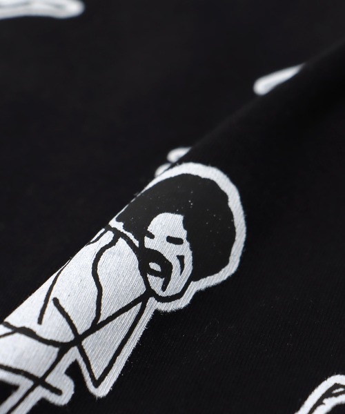 Cepica(セピカ)の「【BLACK SCORE】STICKMEN ROCK UNISEX LONG T(Tシャツ/カットソー・レディース・ブラック・FREE)」の6枚目の写真