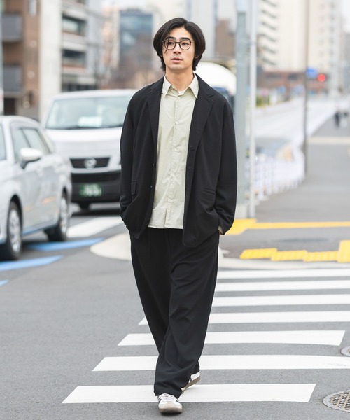 CRAFT STANDARD BOUTIQUE（クラフトスタンダードブティック）の「ジョーゼットセットアップ（セットアップ・メンズ・ベージュ/チャコールグレー/ブラック/カーキ・S/M/L）」の18枚目の写真