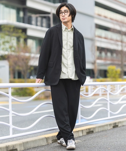 CRAFT STANDARD BOUTIQUE（クラフトスタンダードブティック）の「ジョーゼットセットアップ（セットアップ・メンズ・ベージュ/チャコールグレー/ブラック/カーキ・S/M/L）」の21枚目の写真