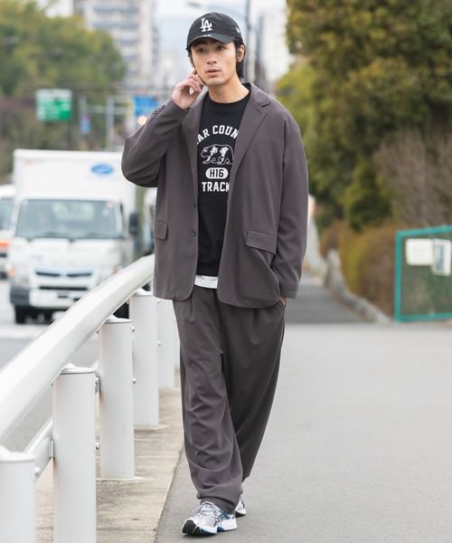 CRAFT STANDARD BOUTIQUE（クラフトスタンダードブティック）の「ジョーゼットセットアップ（セットアップ・メンズ・ベージュ/チャコールグレー/ブラック/カーキ・S/M/L）」の5枚目の写真