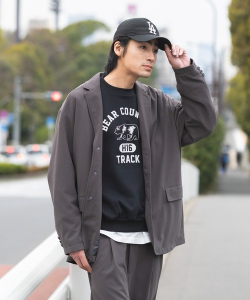 CRAFT STANDARD BOUTIQUE（クラフトスタンダードブティック）の「ジョーゼットセットアップ（セットアップ・メンズ・ベージュ/チャコールグレー/ブラック/カーキ・S/M/L）」の11枚目の写真