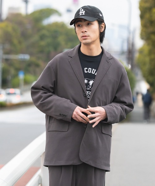 CRAFT STANDARD BOUTIQUE（クラフトスタンダードブティック）の「ジョーゼットセットアップ（セットアップ・メンズ・ベージュ/チャコールグレー/ブラック/カーキ・S/M/L）」の12枚目の写真