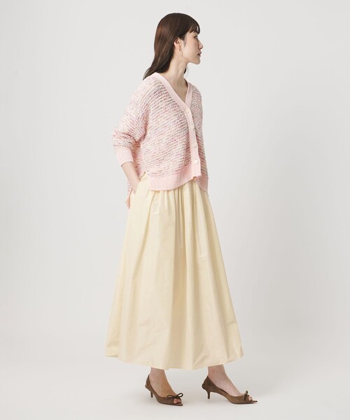 UNITED ARROWS（ユナイテッドアローズ）の「タフタ ボリューム ギャザースカート（スカート・レディース・オフホワイト/ブラック/その他2/その他1・36/38）」の11枚目の写真