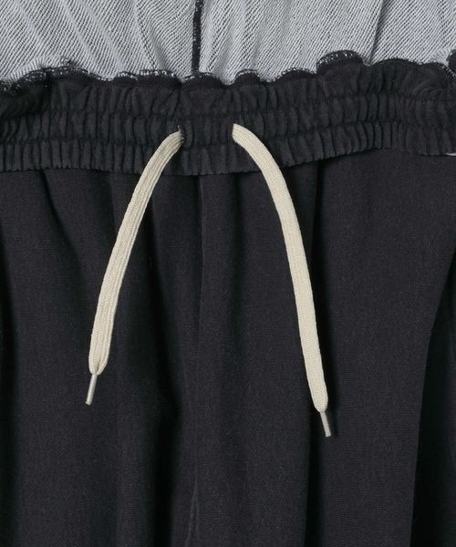 JEANASIS（ジーナシス）の「【Champion】リバースウィーブインディゴブラックジョガーパンツ/595307（スウェットパンツ・レディース・ブラック系その他・FREE）」の8枚目の写真