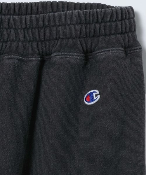 JEANASIS（ジーナシス）の「【Champion】リバースウィーブインディゴブラックジョガーパンツ/595307（スウェットパンツ・レディース・ブラック系その他・FREE）」の14枚目の写真