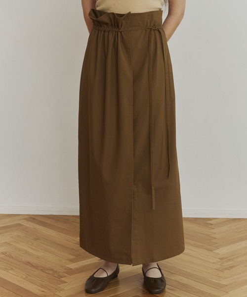 multiway wrap skirt/マルチウェイラップスカート（スカート）｜OLUN