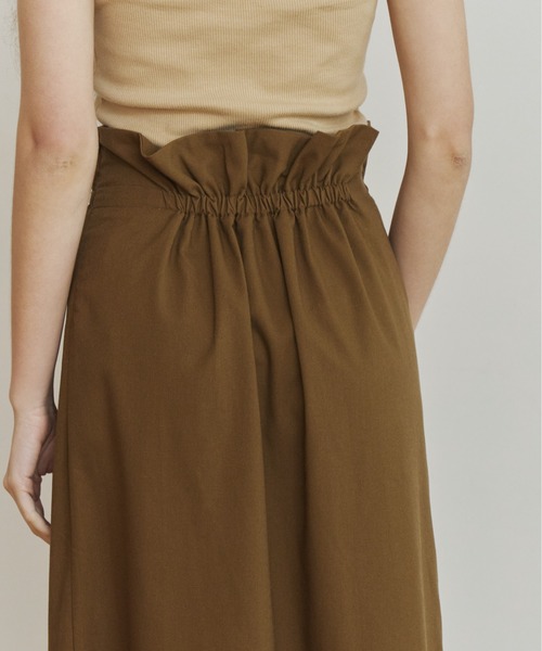 OLUN(オルン)の「multiway wrap skirt/マルチウェイラップスカート(スカート・レディース・アイボリー/ブラウン/ブラック・MEDIUM/SMALL)」の7枚目の写真