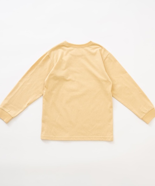 and D. petit main（アンドディープティマイン）の「【365D】OFUZAKEかわいいロンT（Tシャツ/カットソー・キッズ・サックスブルー/オフホワイト/ピンク/イエロー・90cm/100cm/120cm/110cm/130cm/140cm）」の16枚目の写真