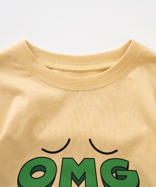 and D. petit main（アンドディープティマイン）の「【365D】OFUZAKEかわいいロンT（Tシャツ/カットソー・キッズ・サックスブルー/オフホワイト/ピンク/イエロー・90cm/100cm/120cm/110cm/130cm/140cm）」の17枚目の写真