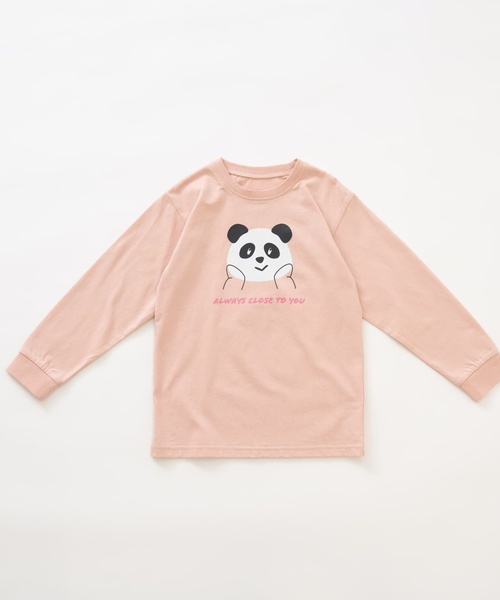 and D. petit main（アンドディープティマイン）の「【365D】OFUZAKEかわいいロンT（Tシャツ/カットソー・キッズ・サックスブルー/オフホワイト/ピンク/イエロー・90cm/100cm/120cm/110cm/130cm/140cm）」の22枚目の写真