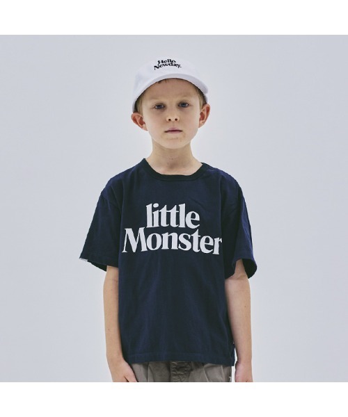 Smoothy(スムージー)の「Smoothy Little Monster Tee / スムージー リトルモンスター Tシャツ(Tシャツ/カットソー・キッズ・ブラウン/ホワイト/ネイビー・MEDIUM/X-LARGE/LARGE)」の3枚目の写真