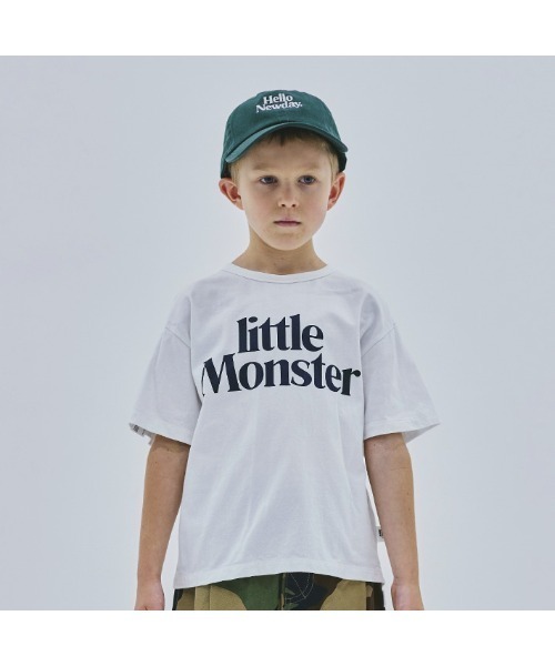 Smoothy(スムージー)の「Smoothy Little Monster Tee / スムージー リトルモンスター Tシャツ(Tシャツ/カットソー・キッズ・ブラウン/ホワイト/ネイビー・MEDIUM/X-LARGE/LARGE)」の1枚目の写真