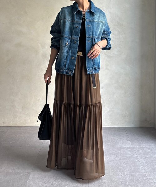 DouDou（ドゥドゥ）の「ヘンリーネック前後2WAYニットタンク（ニット/セーター・レディース・ベージュ/オフホワイト/ブラック/レッド・FREE）」の6枚目の写真