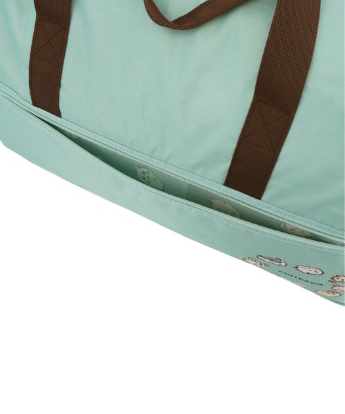 Siffler(シフレ)の「【CHIIKAWA/ちいかわ】 折りたたみボストンバッグ(L) 38L(ボストンバッグ・レディース・ベージュ/ミント・FREE)」の18枚目の写真