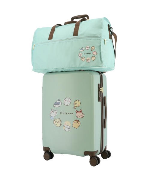 Siffler(シフレ)の「【CHIIKAWA/ちいかわ】 折りたたみボストンバッグ(L) 38L(ボストンバッグ・レディース・ベージュ/ミント・FREE)」の20枚目の写真