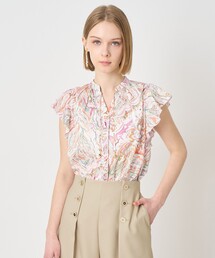 ANAYI | ペイントペイズリープリントフレア ブラウス(シャツ/ブラウス)