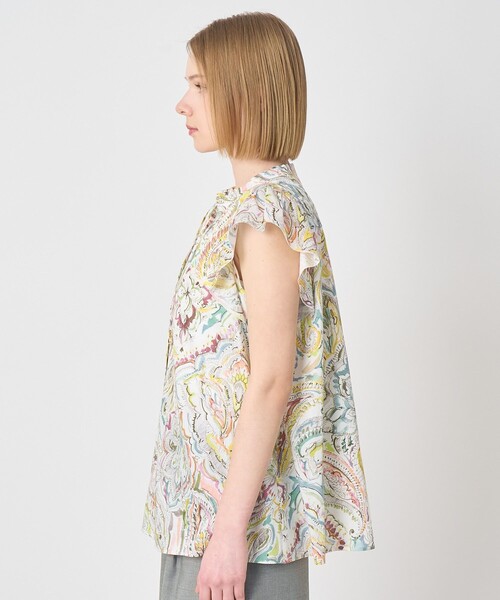 ANAYI（アナイ）の「ペイントペイズリープリントフレア ブラウス（シャツ/ブラウス・レディース・ピンク/マルチ・38/36）」の13枚目の写真