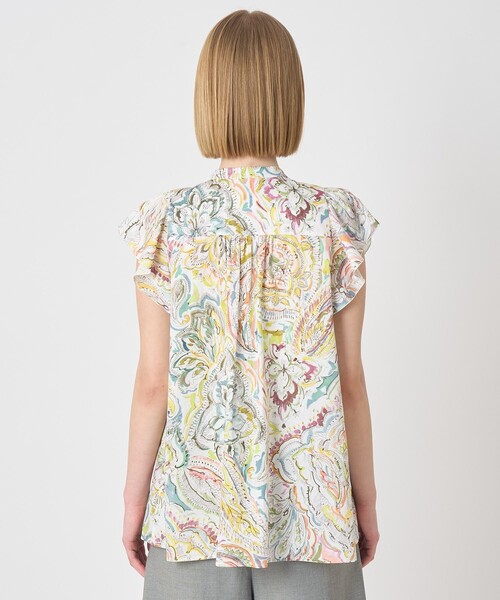 ANAYI（アナイ）の「ペイントペイズリープリントフレア ブラウス（シャツ/ブラウス・レディース・ピンク/マルチ・38/36）」の14枚目の写真