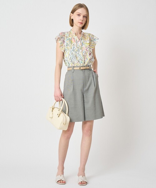 ANAYI（アナイ）の「ペイントペイズリープリントフレア ブラウス（シャツ/ブラウス・レディース・ピンク/マルチ・38/36）」の17枚目の写真