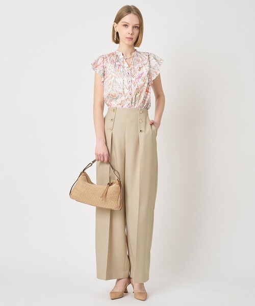 ANAYI（アナイ）の「ペイントペイズリープリントフレア ブラウス（シャツ/ブラウス・レディース・ピンク/マルチ・38/36）」の22枚目の写真