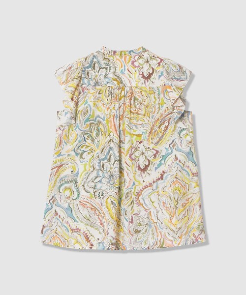 ANAYI（アナイ）の「ペイントペイズリープリントフレア ブラウス（シャツ/ブラウス・レディース・ピンク/マルチ・38/36）」の4枚目の写真