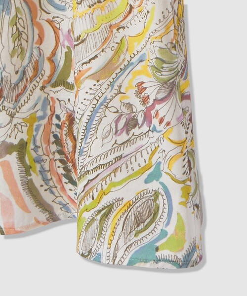 ANAYI（アナイ）の「ペイントペイズリープリントフレア ブラウス（シャツ/ブラウス・レディース・ピンク/マルチ・38/36）」の7枚目の写真