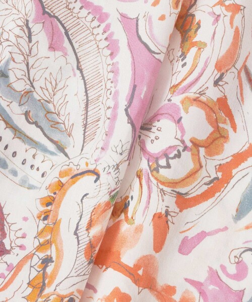 ANAYI（アナイ）の「ペイントペイズリープリントフレア ブラウス（シャツ/ブラウス・レディース・ピンク/マルチ・38/36）」の11枚目の写真