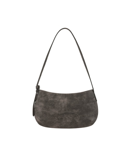 EMIS(イミス)の「LOGO EMBOSSED TOTE BAG(トートバッグ・レディース・ブラック/ライトブルー/ベージュ/ピンク・FREE)」の2枚目の写真