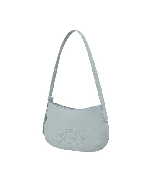 EMIS(イミス)の「LOGO EMBOSSED TOTE BAG(トートバッグ・レディース・ブラック/ライトブルー/ベージュ/ピンク・FREE)」の5枚目の写真