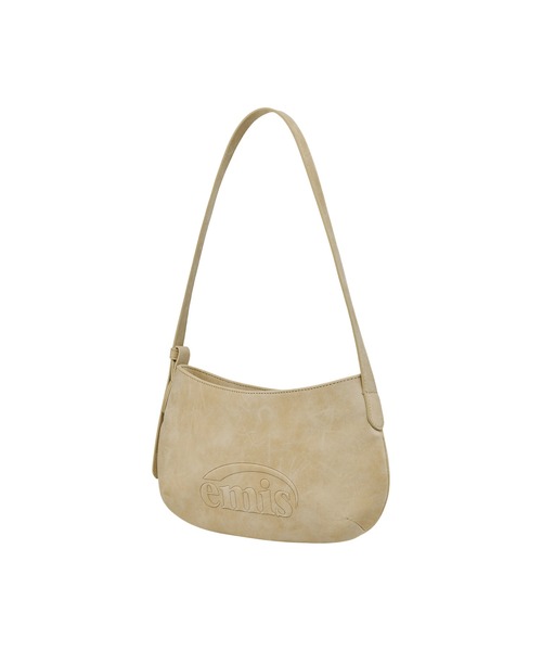 EMIS(イミス)の「LOGO EMBOSSED TOTE BAG(トートバッグ・レディース・ブラック/ライトブルー/ベージュ/ピンク・FREE)」の9枚目の写真