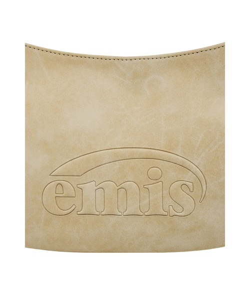 EMIS(イミス)の「LOGO EMBOSSED TOTE BAG(トートバッグ・レディース・ブラック/ライトブルー/ベージュ/ピンク・FREE)」の10枚目の写真