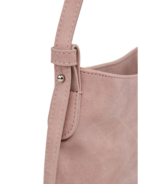 EMIS(イミス)の「LOGO EMBOSSED TOTE BAG(トートバッグ・レディース・ブラック/ライトブルー/ベージュ/ピンク・FREE)」の15枚目の写真