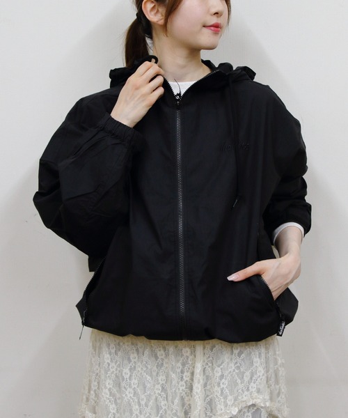 WILD THINGS(ワイルドシングス)の「WILD THINGS/ワイルドシングス ルーラルフードジャケット RURAL HOOD JACKET(その他アウター・レディース・ブルー/ブラック・M)」の8枚目の写真
