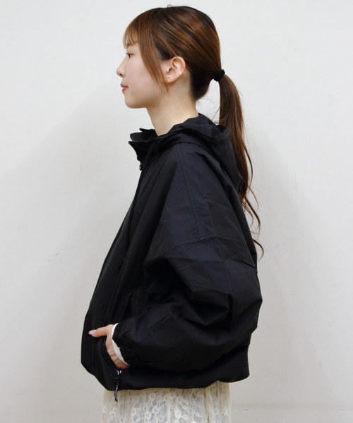 WILD THINGS(ワイルドシングス)の「WILD THINGS/ワイルドシングス ルーラルフードジャケット RURAL HOOD JACKET(その他アウター・レディース・ブルー/ブラック・M)」の9枚目の写真