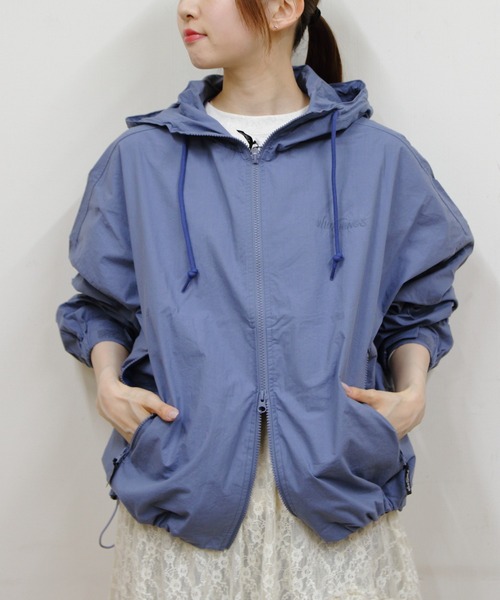 WILD THINGS(ワイルドシングス)の「WILD THINGS/ワイルドシングス ルーラルフードジャケット RURAL HOOD JACKET(その他アウター・レディース・ブルー/ブラック・M)」の13枚目の写真