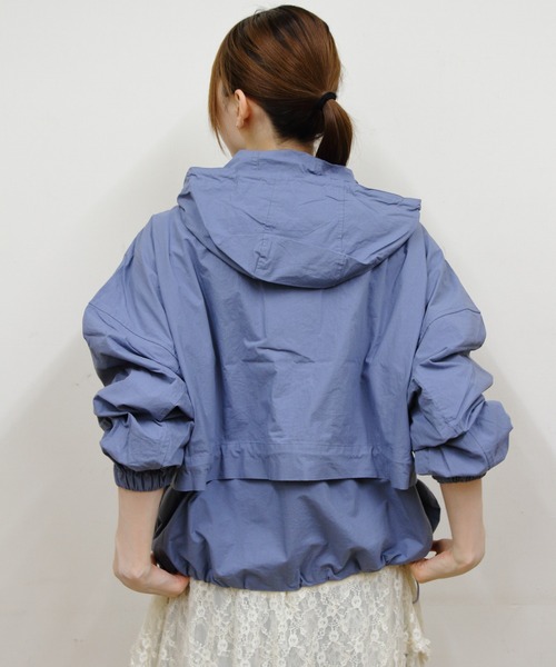 WILD THINGS(ワイルドシングス)の「WILD THINGS/ワイルドシングス ルーラルフードジャケット RURAL HOOD JACKET(その他アウター・レディース・ブルー/ブラック・M)」の15枚目の写真
