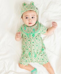 BREEZE | 総柄ロンパス　マイファーストブリーズ(ロンパース)