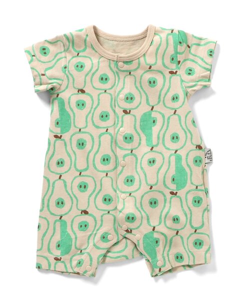 BREEZE（ブリーズ）の「総柄ロンパス　マイファーストブリーズ（ロンパース・キッズ・レッド/イエロー/ミント/アイボリー/キャメル/レインボー/チャコール/ブルー/クリーム/オレンジ・80/70/60）」の11枚目の写真