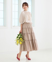 Rose Tiara | ダブルフリルティアードスカート(スカート)