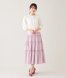 Rose Tiara（ローズティアラ）の「ダブルフリルティアードスカート（スカート）」