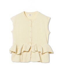 BEAMS HEART | ギザ 切替 ニット(ニット/セーター)