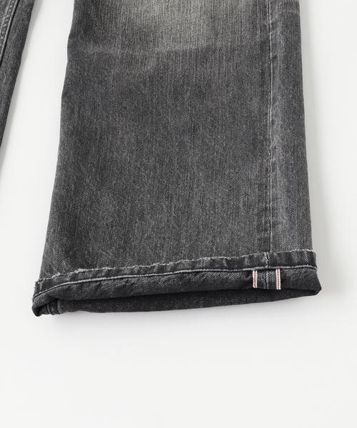 PULP/417EDIFICE(パルプフォーワンセブンエディフィス)の「NO MAINTENANCE / ノーメンテナンス BAGGY JAPANESE DENIM(デニムパンツ・メンズ・ブラック系その他・32/30/28)」の5枚目の写真