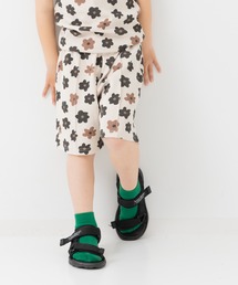 chil2（チルツー）の「総柄テレコ ストレッチ ピンタックハーフパンツ（その他パンツ）」