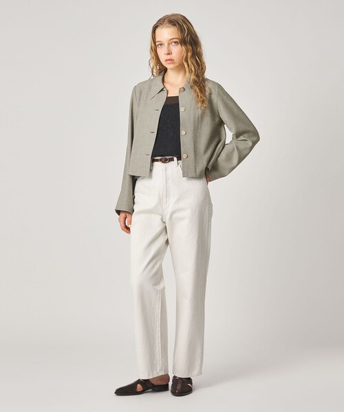 Steven Alan（スティーブンアラン）の「＜Steven Alan＞ロングスリーブ シャツジャケット（シャツ/ブラウス・レディース・ダークグレー/ベージュ・S/M）」の5枚目の写真