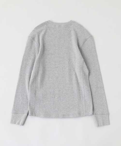 entire studios(エンタイアスタジオ)の「ENTIRE STUDIOS / エンタイアスタジオ THERMAL LONG SLEEVE(Tシャツ/カットソー・メンズ・グレー・MEDIUM/SMALL/X-SMALL)」の2枚目の写真