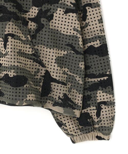 DANKE SCHON(ダンケシェーン)の「DankeSchon/ダンケシェーン/CAMO LINESTONE ZIP HOODIE(パーカー・レディース・その他2・M/L)」の12枚目の写真