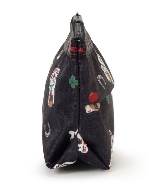 LeSportsac(レスポートサック)の「SMALL SLOAN COSMETIC ラッキーパウズ(ポーチ・レディース・ブラック・FREE)」の2枚目の写真