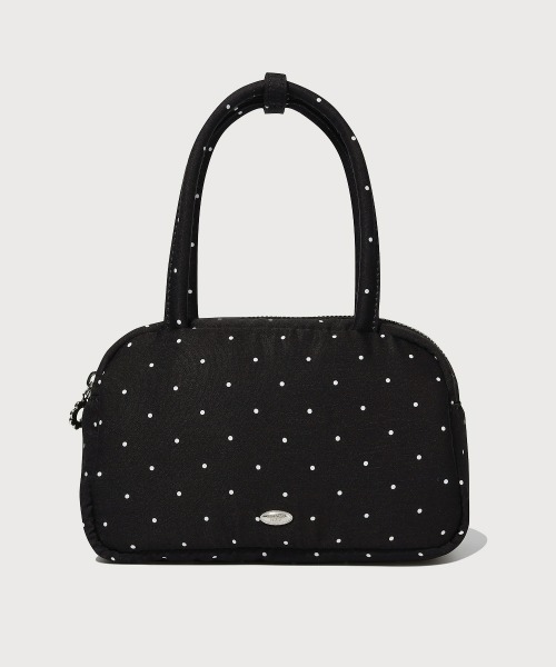 COVERNAT(カバーナット)の「WOMEN CLOVER HEART DOT TOTE BAG(トートバッグ・レディース・ブラック・FREE)」の2枚目の写真