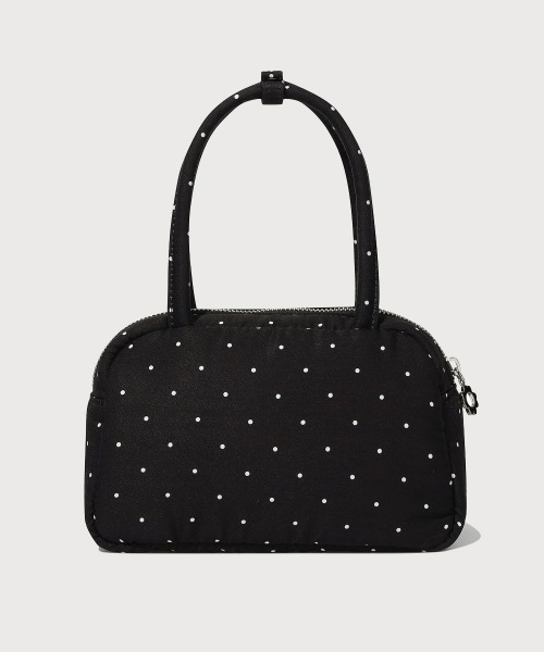COVERNAT(カバーナット)の「WOMEN CLOVER HEART DOT TOTE BAG(トートバッグ・レディース・ブラック・FREE)」の4枚目の写真